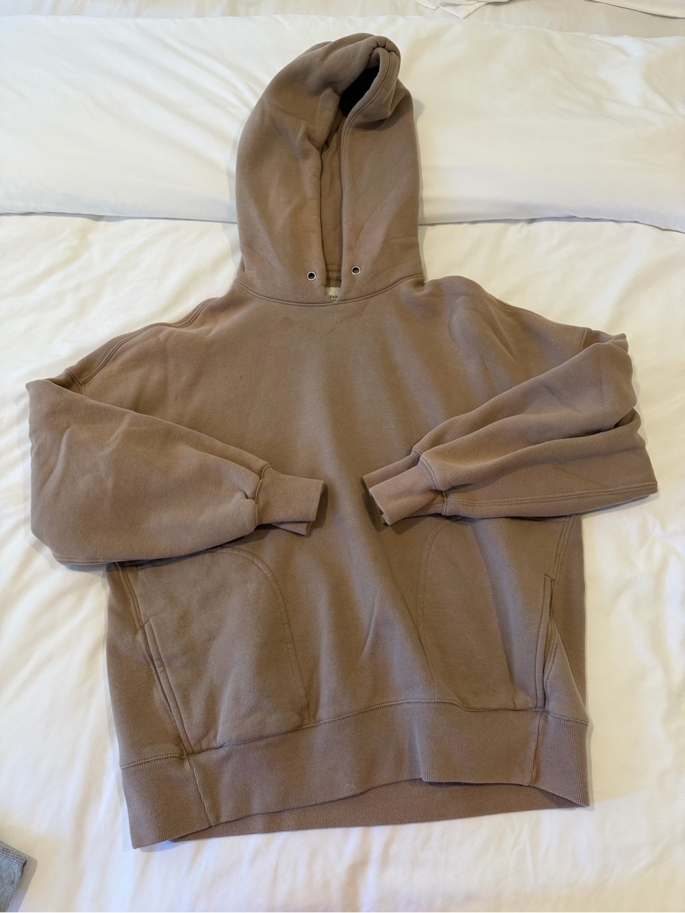 Abercrombie & Fitch Taupe Hoodie Pullover